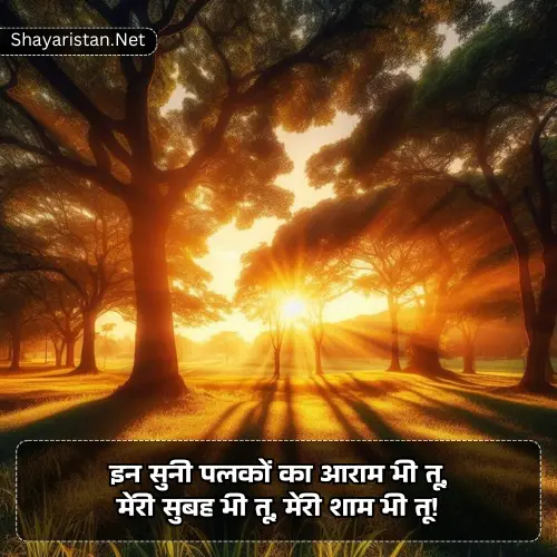 Good Morning Shayari Love