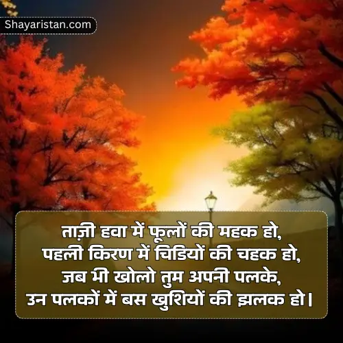 Heart Touching Whatsapp Good Morning Shayari