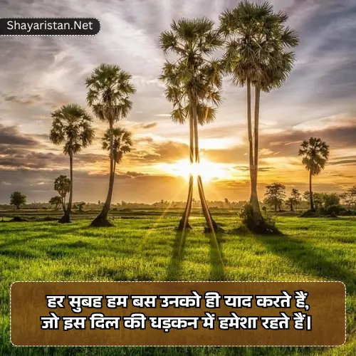 Miss You Good Morning Love Shayari