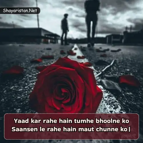 Bewafa Shayari English