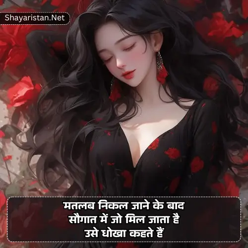 Matlabi Rishte Dhoka Shayari