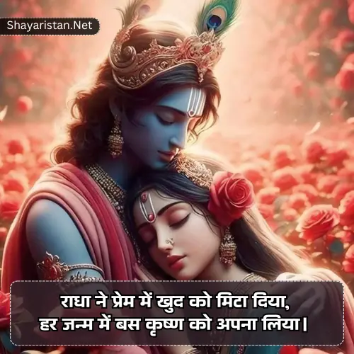 Radha Krishna Shayari in Hindi