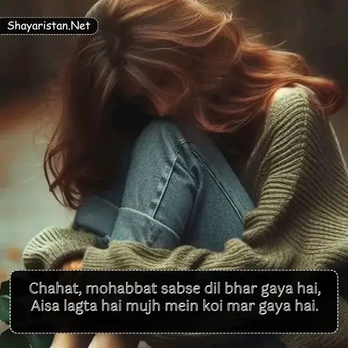 Sad Love Shayari in English